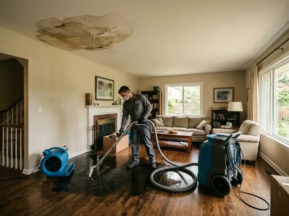 attic-pipe-burst-ceiling-drip-008 — frequently asked questions, Water Damage Restoration & Carpet Care in Granite Falls, MN